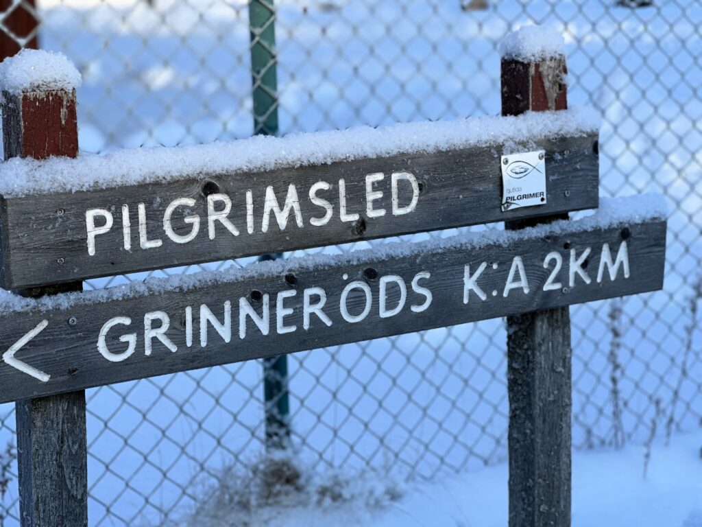 Pigrimsleden passerar Lägerplatsen