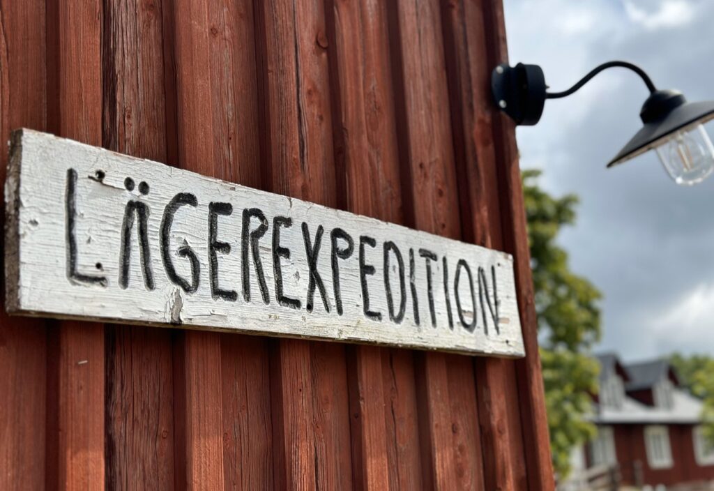 Lägerexpeditionen på Backamo Lägerplats i Ljungskile