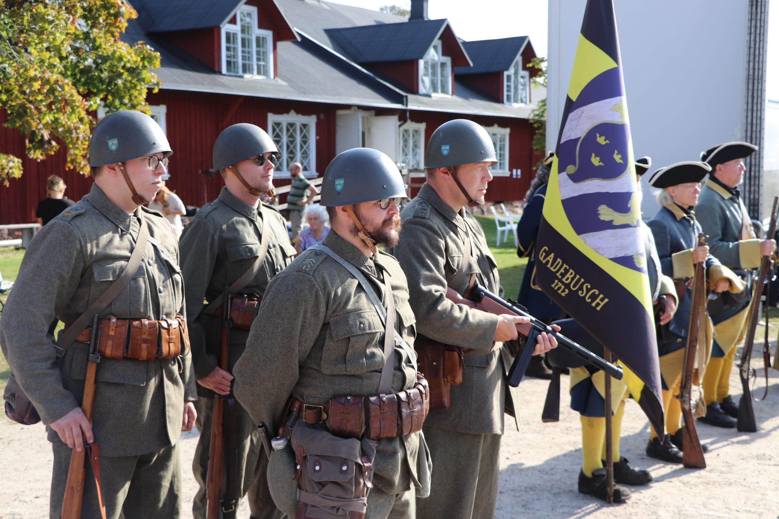 300-års jubileum med historisk känsla på Backamo Lägerplats